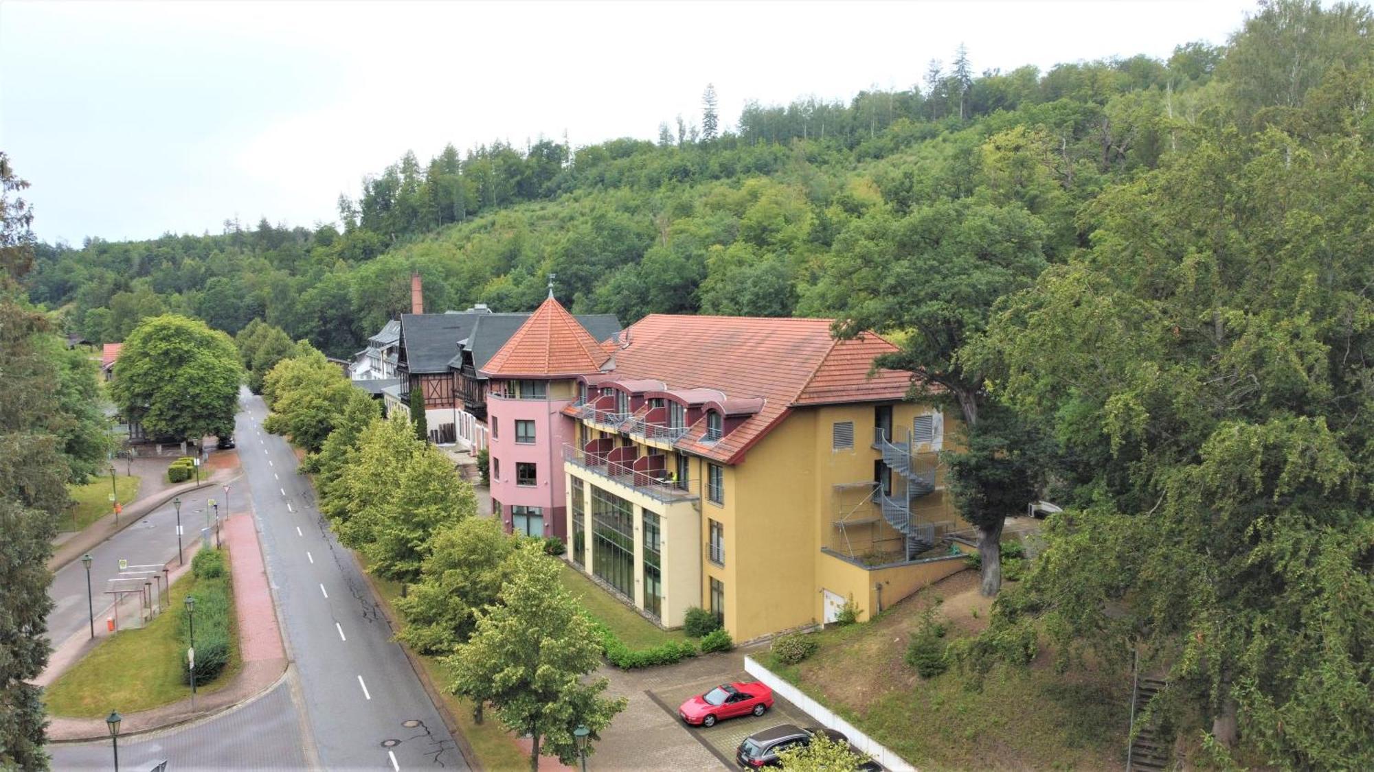 Hotel Habichtstein أليكسيسباد المظهر الخارجي الصورة